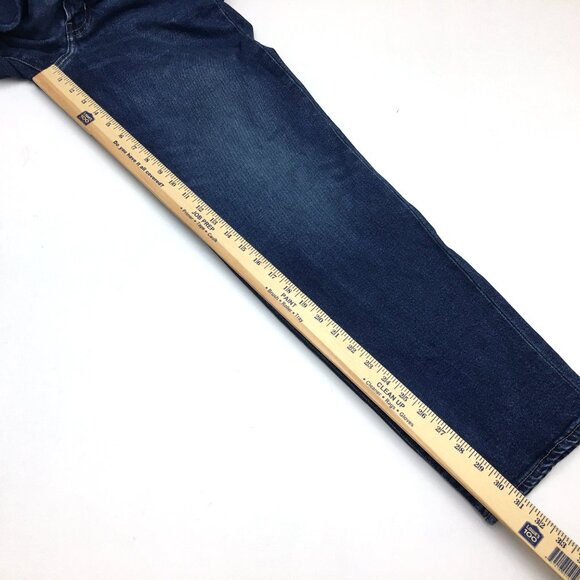 Old Navy Jeans O.G. Loose Fit Straight Leg High Rise Stretch size 4 length 31" - Picture 6 of 8